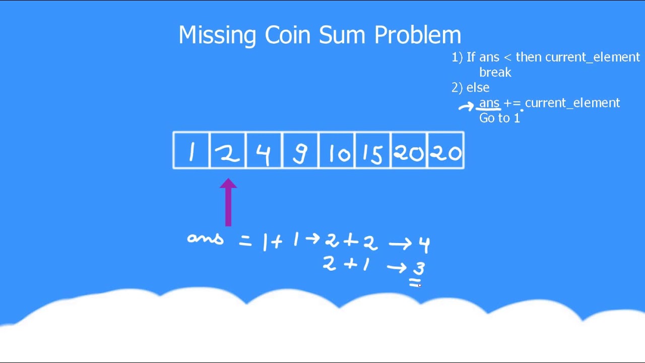 Missing Coin Sum