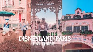 DISNEY LAND PARIS JAN VLOG 2022 | DAY 3 FINAL DAY | RIDE BUZZ & BTM ONE LAST TIME | BELLA NOTTE