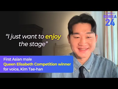 First Asian male Queen Elisabeth Competition winner for voice, Kim Tae-han | Korea24