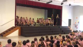 Amy's Class captin ceremony(20150226)