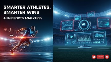 🏆 Smarter Athletes, Smarter Wins: How AI Is Revolutionizing Sports Analytics!