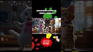 Little Cat Jumps &amp; Plays! 🐾 Fun Family Song for Kids | Giggle &amp; Wiggle Shorts | part_1