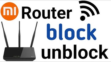 block wifi users xiaomi router  wifi block unblock new video 2023