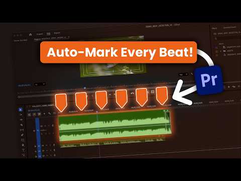 Mark Every Music Beat Fast in Premiere Pro with Beat Detector | blinkl.io