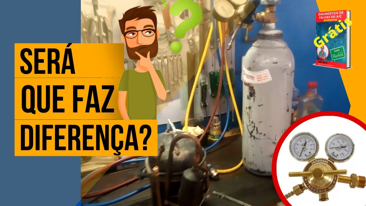 Como testar vazamentos utilizando NITROGÊNIO!