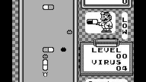 Unused Game Content Dr. Mario Game Boy Unused VS COM Game Select Menu Game Genie Code