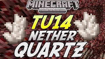Minecraft (Xbox 360/PS3) - TU14 UPDATE! - NETHER QUARTZ Explained (Title Update 14)