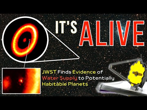 JWST finds WATER where PLANETS are forming around a star | Night Sky News Aug 2023