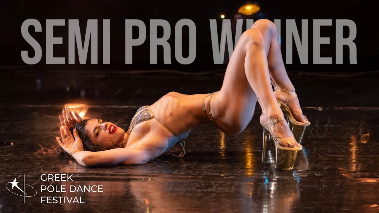 ⁣HARITINI TAKTIKOU - WINNER - EXOTIC SEMI PRO - GREEK POLE DANCE FESTIVAL 2023