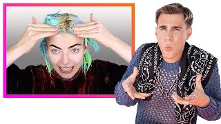 Hairdresser Reacts To The Worst Color Removing Fails