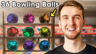 The 36 Bowling Ball Challenge!