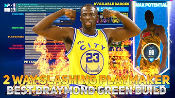 BEST 2 WAY SLASHING PLAYMAKER BUILD NBA 2K23 NEXT GEN!!! BEST DRAYMOND GREEN BUILD!!!