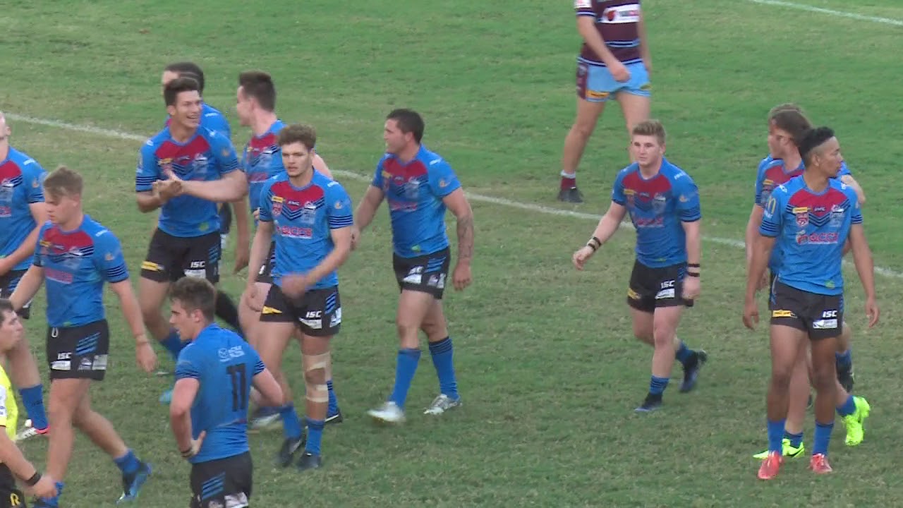 2018 HDC Round 16 Mackay Cutters vs CQ Capras 2nd Half YouTube