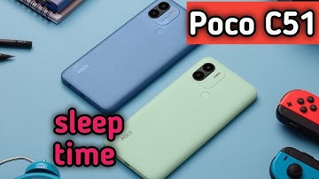 How To Change Sleep Time In Poco C51, How To Change Lock Screen Time In Poco C51
