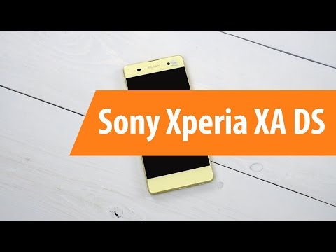 Распаковка Sony Xperia XA DS / Unboxing Sony Xperia XA DS