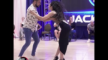 Jack and Jill Advanced 4th Place - Christina and Rinaldo! Brazilian Zouk World Championships 2022