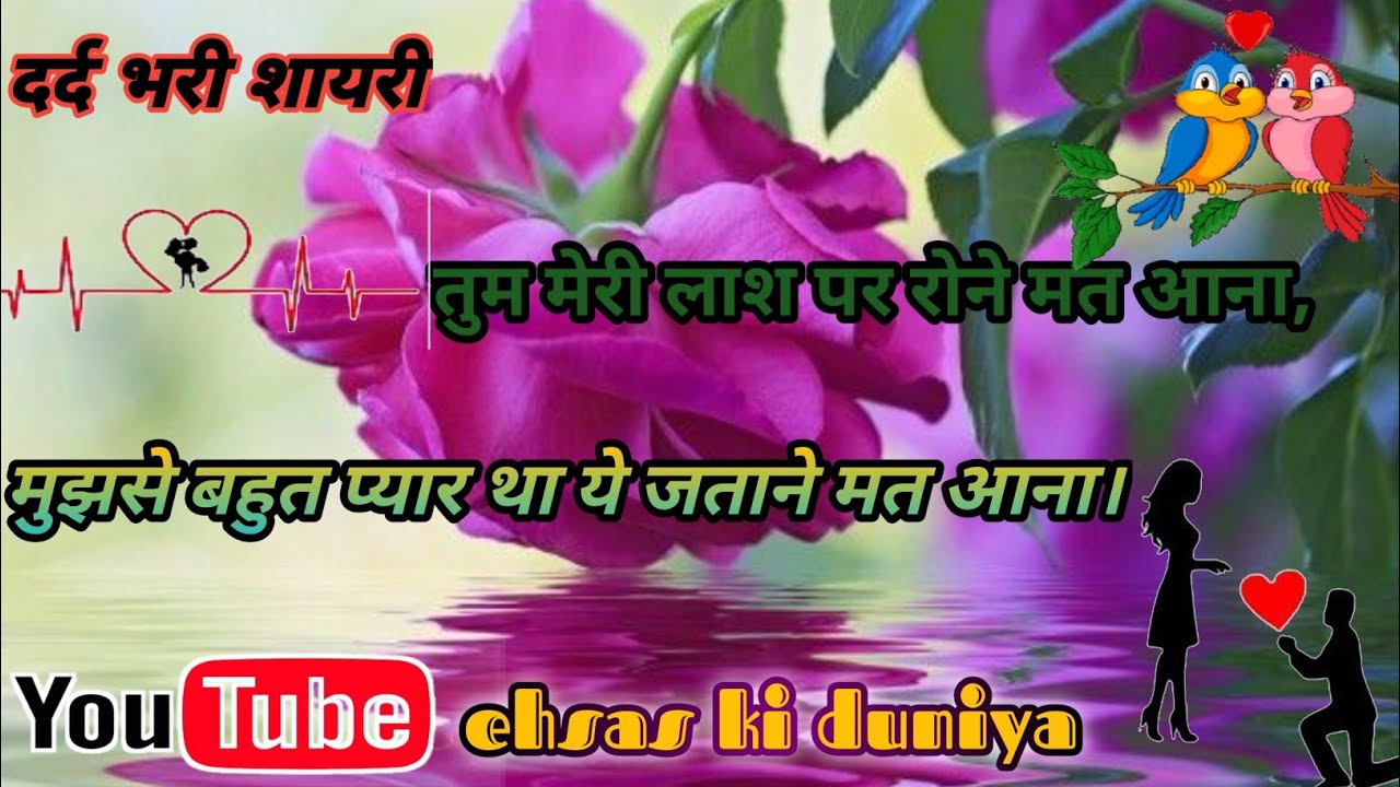 tum meri Lash per Rone mat aana dard bhari shayari Hindi 💔💔/ehsaas ki