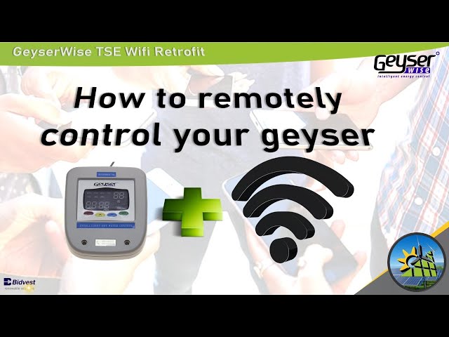 Geyser Wifi Retrofit - YouTube