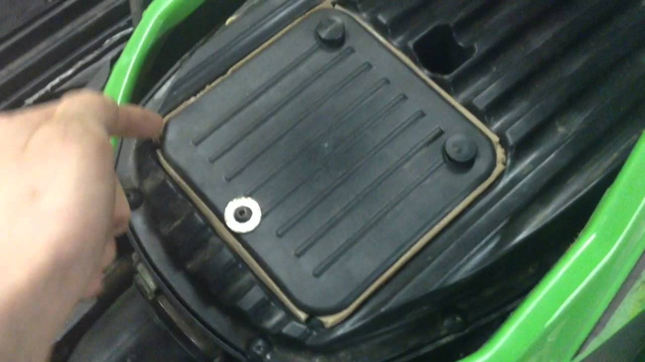 How To Remove Air  Filter  On 2011 Arctic  Cat  450 YouTube