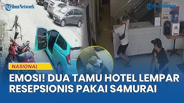 Dua Tamu Hotel Ngamuk, Lempar Resepsionis dengan Samurai,  Melapor ke Polisi