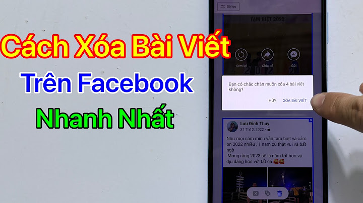 Lỗi không xóa được bài viết trên facebook năm 2024