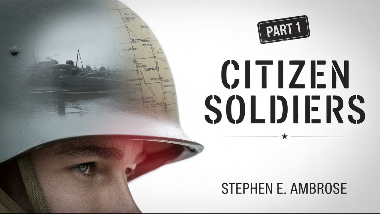 🌍 Citizen Soldiers by Stephen E. Ambrose: The Heroes of WWII - Part 1 🎖️💥 | Full Audiobook