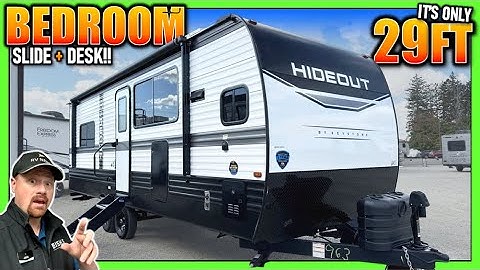 I CANNOT Believe this is UNDER 29ft Long w/Bed Slide! 2025 Hideout 24FKS Couple