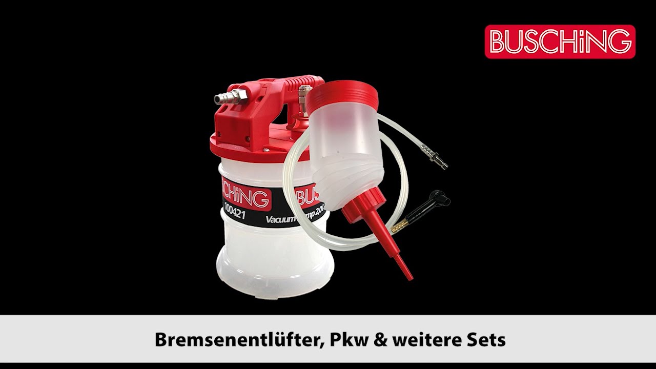 BUSCHiNG Bremsenentlüfter, Pkw & weitere Sets 