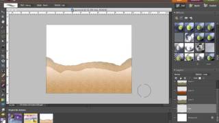 Photoshop Pyramid Desert Landscape