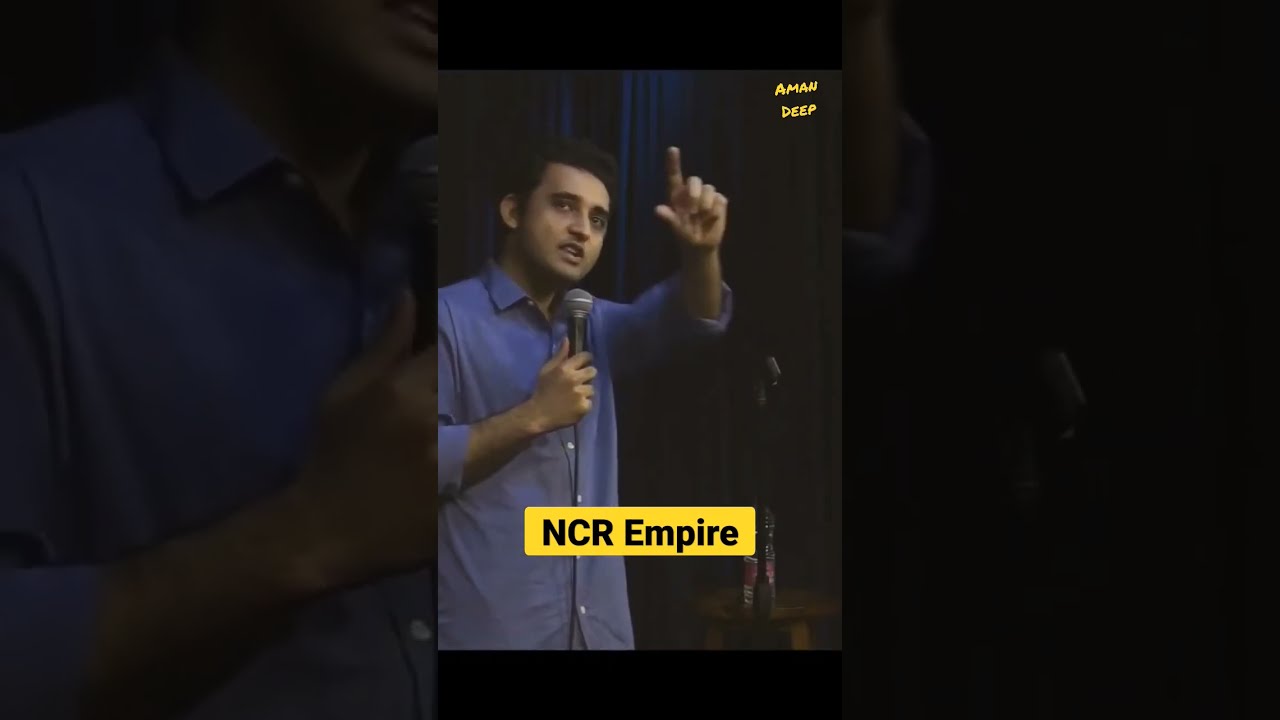 NCR Empire - Aman Deep #standupcomedyindia #delhimetrojourney #DelhiNCR