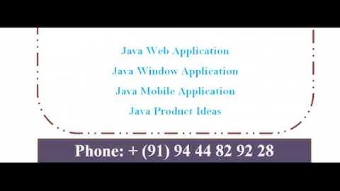 JAVA PROJECTS IN CHANDIGARH