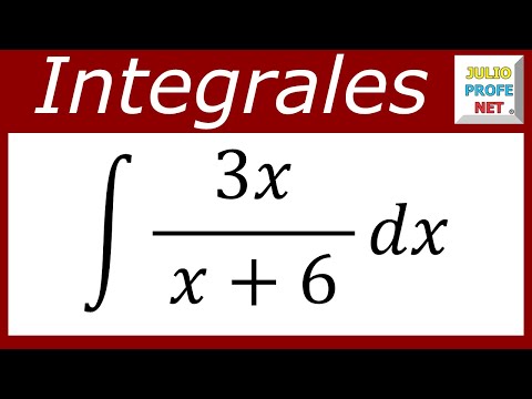 Integral indefinida que se resuelve por Sustitución-Indefined integral solved by substitution