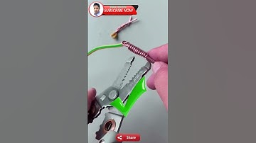 How to connect two electrical wires professionally and without shorts #viral_video #electricity 🇷🇺🇮🇳
