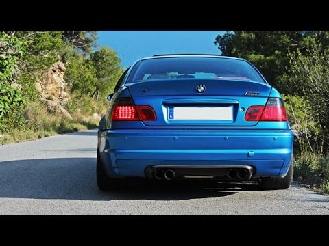 2x BMW E46 M3 CSL - Start up + Accelerations! 