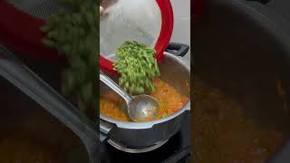 Chori sabji ,yard long beans, asparagus beans, Chinese long beans or snake beans.