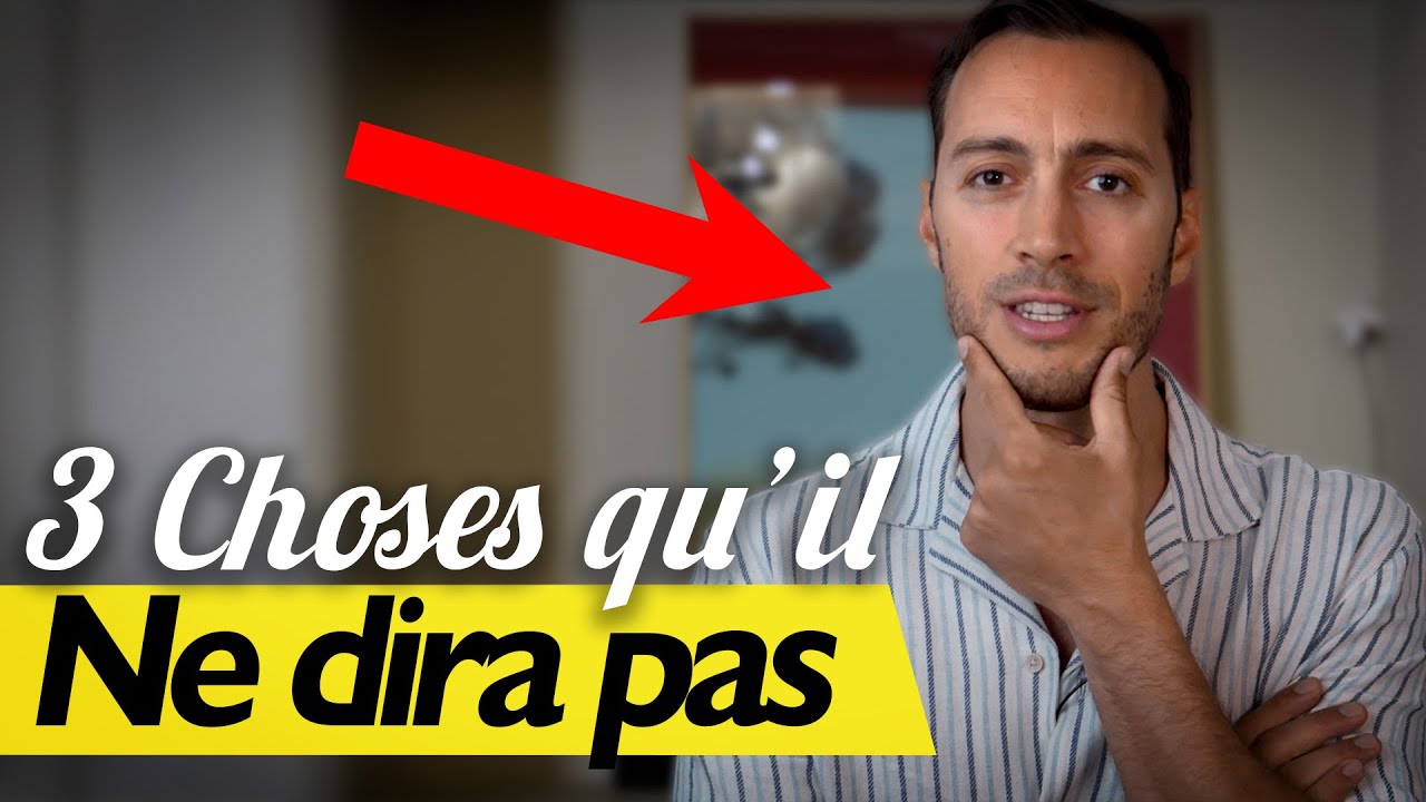 3 Choses Que Les Hommes Veulent Mais Ne Vous Diront Pas