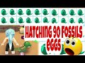 Hatching 90 Fossil Eggs in Adopt Me Found All Pets