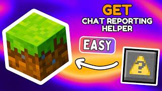 How To Download Chat Reporting Helper For Minecraft Java 26.1.2 | Minecraft Resource Pack