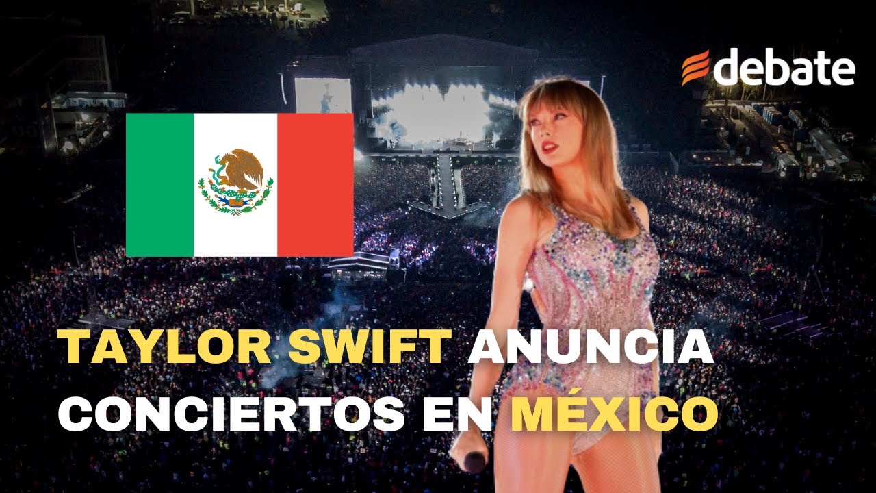 ¡Es oficial! Taylor Swift anuncia fechas de su concierto para México