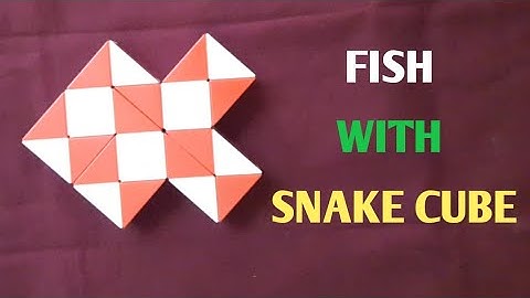 How to make Fish with Snake Cube | Rubik