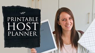 The TIDBITS Host Planner Printable Pack