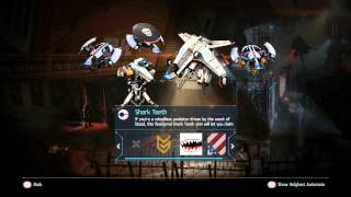Killzone: Shadow Fall - Personalization: Turrets, OWL Skins: Guarilla, Shark Teeth & Stars & Stripes