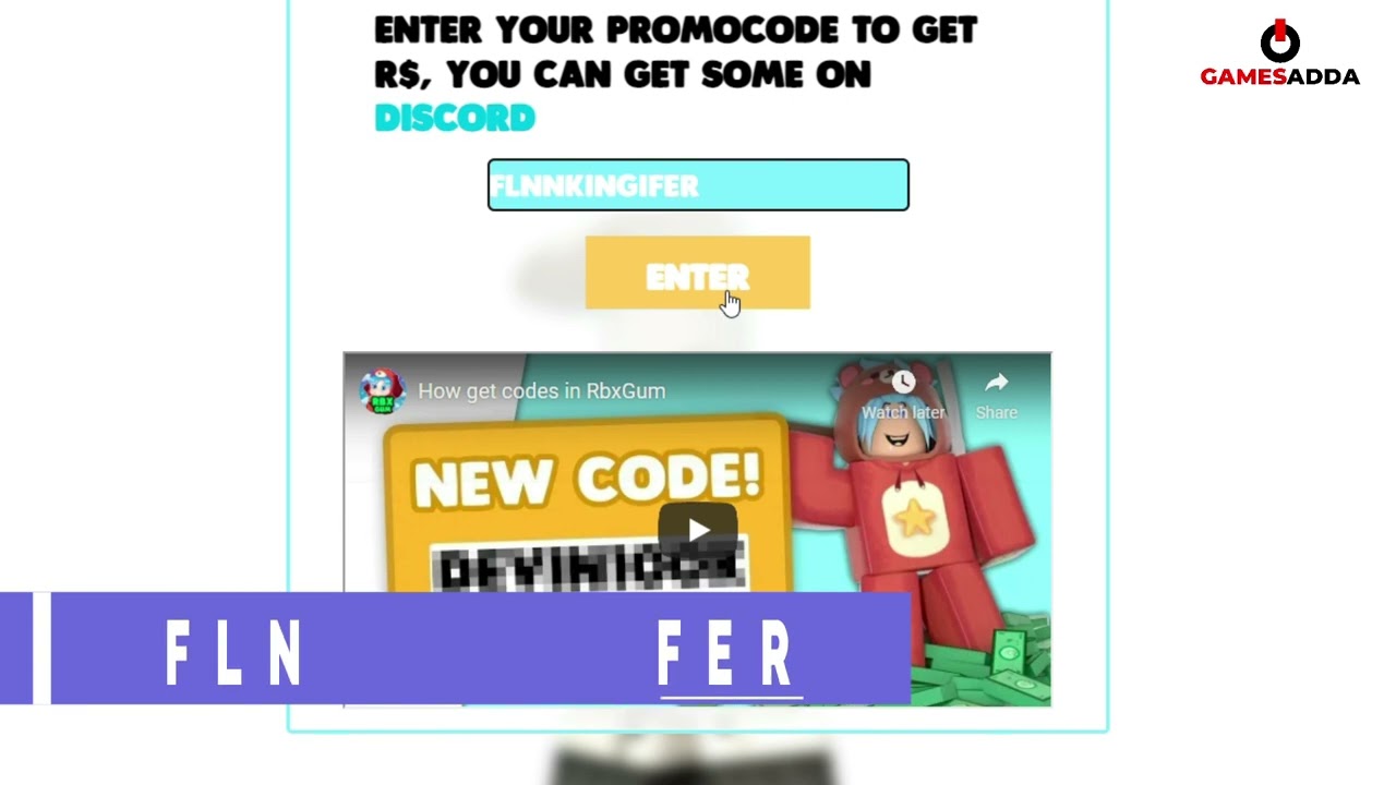ALL New] RBX.GUM PROMO CODE (March 2022)  Latest & Still Working Codes For  RBX.GUM Free Robux? 