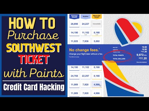 How to buy Southwest plane ticket with Rapid Rewards points