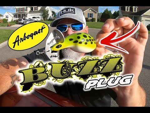 Arbogast Buzz Plug - Topwater Bass Fishing 