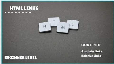 HTML LINKS| ANCHOR TAG |INTERNAL LINKING |EXTERNAL LINKING|ABSOLUTE URL| RELATIVE URL #htmltutorials