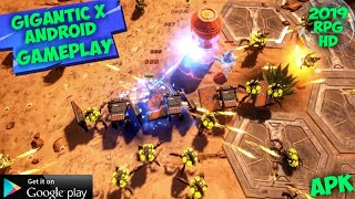 Gigantic X Android Gameplay || RPG Android Game screenshot 4
