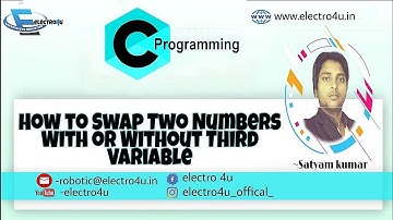 How to Swap Two Numbers With or Without Third Variable | Swapping of 2 Number (ES-05)
