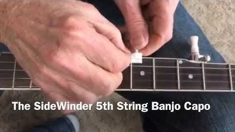 Banjo 5th String Capo, The Sidewinder