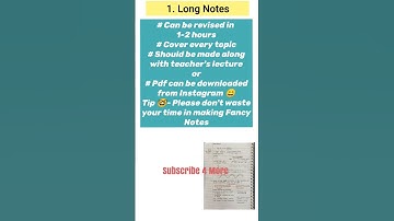 Notes for IIT JEE Preparation - Long Notes or Short Notes ? #jee #iit #jeemains #jeenotes #iitjee